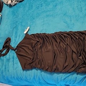 Shelly club dress, black, size large